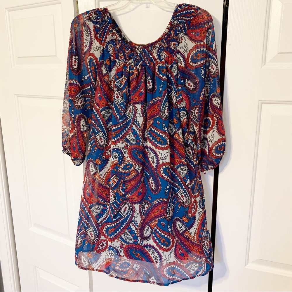 My Michelle Dress or Oversized Top Colorful Style